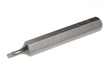 JTC Бита TORX Т15х75мм 10мм удлиненная S2 