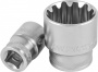 JONNESWAY Головка торцевая SUPER TECH 3/8"DR, 15 мм, 19/32"