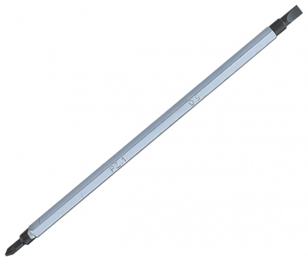 KING TONY Вставка (бита) прецизионная для отвертки 91230, Phillips PH1 /Slotted 4 мм