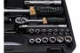 ROCKFORCE Набор торцевых головок и вставок RF-4941-5: 1/2" & 1/4" DR 6-гранных 94 пр.