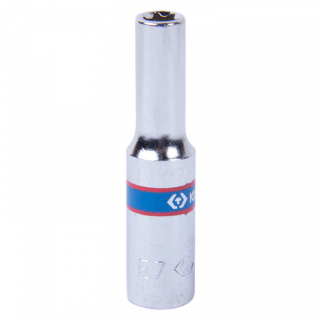 KING TONY Головка торцевая TORX Е-стандарт 1/4", E7, L = 50 мм