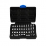 Licota Набор головок коротких 1/4" HEX, PH, SL, SPLINE, TORX (с отверстием), 40 предметов