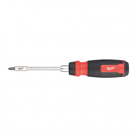 MILWAUKEE Отвертка универсальная с трещоткой 14 в 1, HEX 1/4", биты SL, TX, PZ, PH, HEX