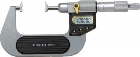 ASIMETO Микрометр с измерительными губками цифровой IP65 0,001 мм, 50-75 мм