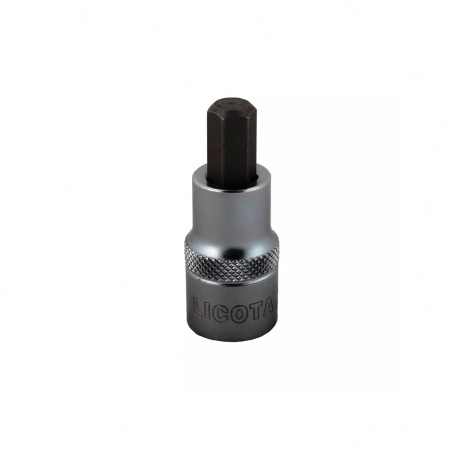 Licota Головка торцевая со вставкой Hex (шестигранник), 1/2", H6, длина 55 мм