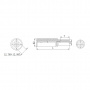Thorvik Головка торцевая глубокая 3/8" DR, 18 мм