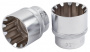 Licota Головка торцевая spline 1/2" 11мм