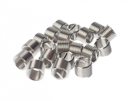 JTC Вставка резьбовая М8х1.25 мм, длина 10.8 мм, 20 шт 