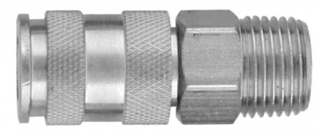 JONNESWAY Муфта БРС европейского типа с наружней резьбовой частью BSPT 3/8"
